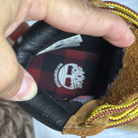 (E) Timberland Work BootsSize 5 Little Kid - Picture 11 of 12